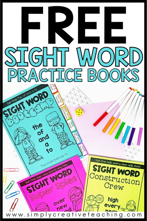 4th Grade Sight Words, Sight Word Sentence Cards, Sigh Words, Second Grade Classroom, Sight Word Activity, Literacy Coach, Sight Word Centers, Fry Words, Sentence Activities