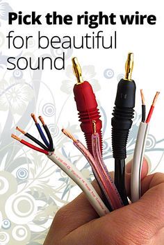 Speaker wire guide: How to choose the right gauge, length, and type Subwoofer Wiring, Computer Recycling, Car Audio Installation, Audio Rack, Best Home Theater, Audio Installation, Soundproof Room, Home Theater Setup, House Wiring