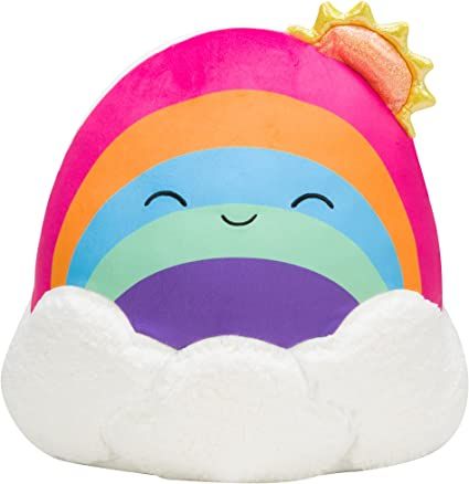 Amazon.com: Squishmallows 14-Inch Rainbow Plush - Add Belina to Your Squad, Ultrasoft Stuffed Animal Large Plush Toy, Official Kellytoy Plush : Toys & Games Rainbow Plush, Wild Baby, Plane Ride, Teddy Bear Stuffed Animal, Organic Cotton Baby, Bright Side, Cute Plush, Christmas Toys, Plush Animals