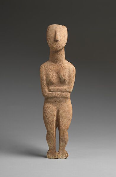 Cycladic Art - The Metropolitan Museum of Art Neolithic Art, Art Eras, Goddess Sculpture, Ancient Pottery, Prehistoric Art, Ancient Sculpture, Marble Statues, Greek Art, Modern Artists