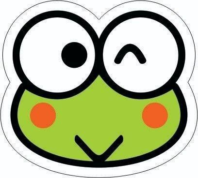 Keroppi Stickers Printable, Frog From Hello Kitty, Images Hello Kitty, Funny Stickman, Hello Kitty Printables, Homemade Stickers, Hello Kitty Crafts, Hello Kitty Themes, Cat Birthday Party