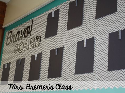 Bravo Board, Display Student Work, Classroom Management Rewards, Classroom Wishlist, School Age Activities, Creative Teaching Press, Classroom Layout, Boys And Girls Club, Classroom Bulletin Boards