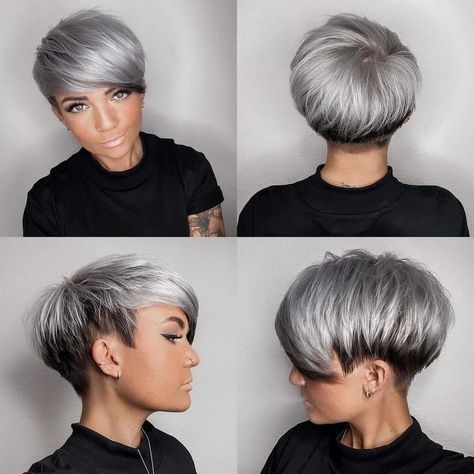 Pixie hair color