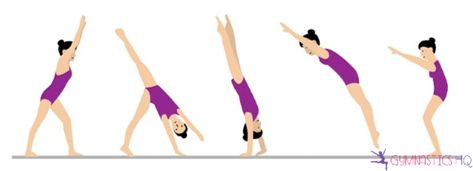 9 Basic Gymnastics Skills You Should Master Roundoff Drills Gymnastics, Front Handspring, How To Do Gymnastics, Gymnastics Conditioning, Cheer Moves, Cheerleading Workouts, Gymnastics Lessons, Gymnastics Moves, Gymnastics Drills