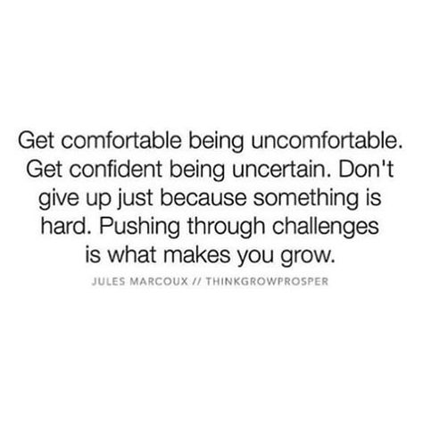 Uncomfortable Quotes, Comfort Zone Quotes Motivation, Uncomfortable Quote, Comfort Zone Quotes, Kayla Itsines, Out Of Your Comfort Zone, A Silent Voice, Verse Quotes, Don't Give Up