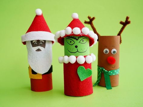 Toilet Roll Tube Christmas Craft, Christmas Decoration Toilet Paper Roll, Reindeer Ornaments Toilet Paper Roll, Christmas Decor Diy Toilet Paper Roll, Paper Roll Reindeer, Toilet Paper Town Roll Christmas Ornaments, Paper Roll Christmas Crafts, Toilet Paper Roll Christmas Crafts, Suit Template