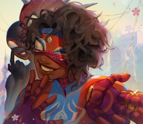 soya🧃comms open! on Twitter: "Pavitr. Light of my life #SpiderVerse https://t.co/vaDH8gYBW5" / Twitter Hobie Spiderman Fanart, Pavitir Spiderverse, Pavitr X Hobie Fanart, Pavitr Prabhakar Spiderman Fanart, Hobie X Pavitr, Pavitr Prabhakar Fanart, Spider Man Pavitr Prabhakar, Pavitr Prabhakar Icon, Spider Man Pavitr