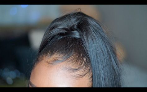 Quick High Ponytail with Weave [Video] - https://blackhairinformation.com/video-gallery/quick-high-ponytail-weave-video/ Frontal Pronto, Ponytail Quick Weave, High Ponytail With Weave, Crystal Hairstyles, Quick Weave Ponytail, Ponytail With Weave, High Weave Ponytail, High Curly Ponytail, High Ponytail Tutorial