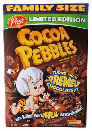 Limited Edition Post Xtreme Cocoa Pebbles Cocoa Pebbles, Bloxburg Food, Food Decals, Bloxburg Food Decals, Pebbles Cereal, Kids Cereal, Gluten Free Cereal, Chocolate Cereal, Rice Crisps