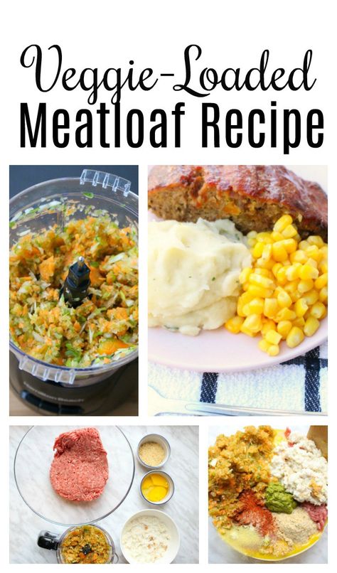 Veggie Loaded Meatloaf, Loaded Meatloaf, Veggie Meatloaf, Meatloaf Muffins Recipe, Ground Beef Meatloaf, Vegetarian Meatloaf, Meatloaf Burgers, Moist Meatloaf, Healthy Meatloaf