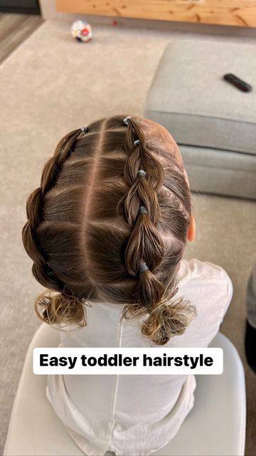 Cute Little Kid Hairstyles, Toddler Girl Easter Hairstyles, Little Baby Girl Hairstyles For Short Hair, Little Gurl Hairstyles Kids, Toddler Hairstyles For Fine Hair, Toddler Swim Hairstyles, Toddler Hairstyles Girl Updo, Hair For Little Kids Easy, Hair Styles Little Kids