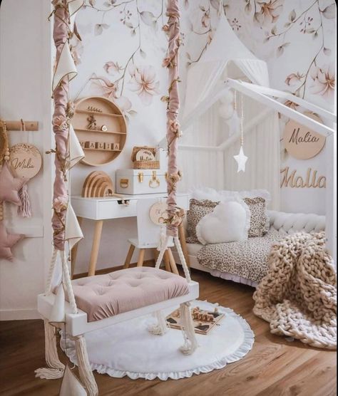 Fairytale Toddler Room, Whimsical Toddler Girl Room, Boho Princess Room, Toddler Rooms Girly, Toddler Girls Bedroom Ideas, Toddler Girl Bedroom Themes, Toddler Room Ideas Girl, Toddler Girl Bedroom, Toddler Bedroom Girl