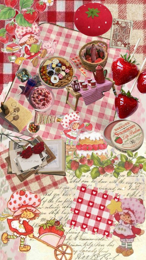 Strawberry picnic theme Strawberry Picnic, Picnic Theme, Strawberry Shortcake, Birthday Ideas, Birthday