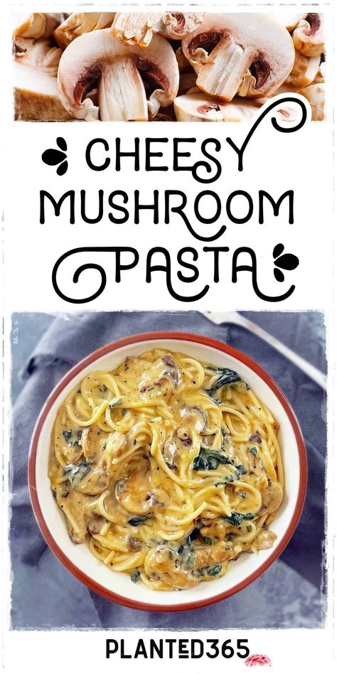 Vegan Burger Recipes, Best Vegan Cheese, Vegan Pasta Dish, Vegan Pasta Recipes, Awesome Recipes, Mushroom Pasta, Vegan Meal Prep, Chopping Block, Food Favorites