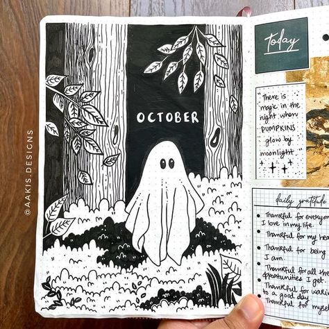 October Title Page Bullet Journal, October Cover Page Bullet Journal, Journal Ideas Motivation, October Journal Page, October Journal Cover, Bullet Journal October Cover, Diy Bullet Journal Ideas, October Journal Ideas, Journal Front Cover Ideas