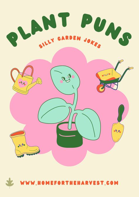 Garden Jokes!! Here are some funny plant puns for houseplant lovers, gardening green-thumbs, and plant people #puns #silly #jokes #houseplants #plantparenthood Gardening Jokes, Flower Puns, Plant Jokes, Garden Puns, Starting A Farm, Garden Business, Plant Puns, Gardening Humor, Plants Quotes