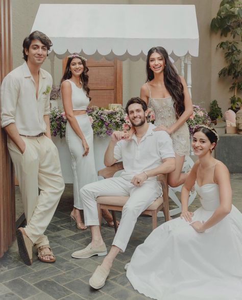 Alanna Panday & Ivor Are Due To Tie The Knot! - Eternity UK Alanna Panday, Engagement News, Bridal Sari, Ananya Panday, Pre Wedding Party, Engagement Ceremony, Engagement Poses, Wedding Timeline, Tie The Knot