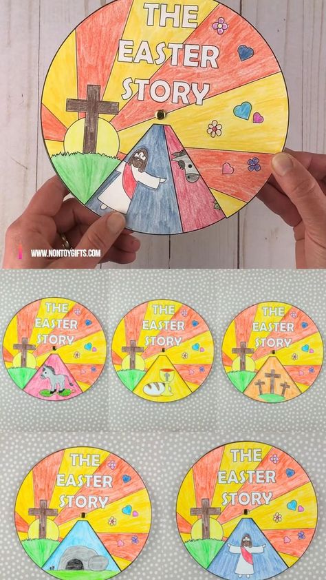 Pin on Easter crafts for kids Easter Story Crafts, Resurrection Crafts, Easter Religious Crafts, Palm Sunday Crafts, The Easter Story, Easter Sunday School, Children's Church Crafts, Doors Ideas, Easter Preschool