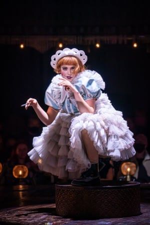 Willkommen! Cabaret with Eddie Redmayne and Jessie Buckley – in pictures | Stage | The Guardian Jessie Buckley Cabaret, Eddie Redmayne Cabaret, Emcee Cabaret, Cabaret Musical, Cabaret Club, Cabaret Costume, Jessie Buckley, Devilled Eggs, Dream Roles