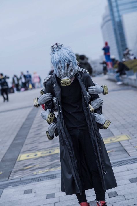 Shigaraki cosplay All Might Cosplay, Bnha Cosplay, My Hero Academia Cosplay, Mha Cosplay, Diy Kostüm, Tomura Shigaraki, Epic Cosplay, Head Shop, Male Cosplay