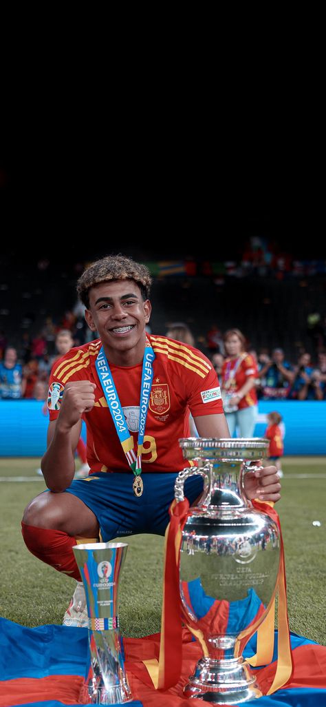 #spain #champions #euro2024 #wallpapers #4k #lamine #yamal Yamal Wallpaper Spain, Lamine Yamal Spain Euro 2024, Lamin Yamal Wallpaper, Spain Euro 2024, Futbol Wallpapers 4k, Euro 2024 Wallpaper, Cool Soccer Wallpapers, Football Wallpapers 4k, Spain Wallpaper