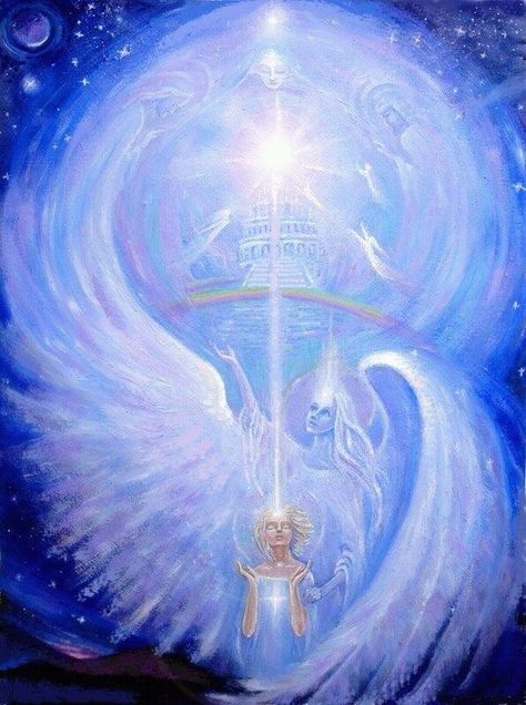 Ascension Painting, Gilbert Williams, Maria Magdalena, Spiritual Artwork, Divine Mother, Angels Among Us, Angel Pictures, Mystical Art, Fairy Angel