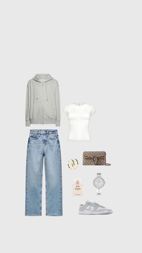 dunk grey Grey Dunks, Dunks Outfit, Fitness Inspo, Ootd, Grey, Outfit Inspo, Clothes