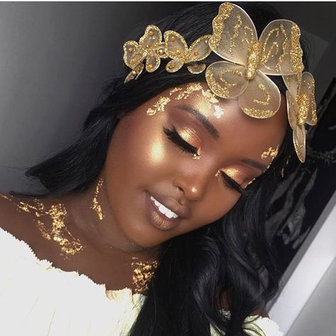 KinkyCurlyRelaxedExtensionsBoard Makeup Lips Matte, Maquillage On Fleek, Natural Brows, Gold Makeup, Beat Face, Makeup For Black Women, Makeup Goals, Love Makeup, Creative Makeup