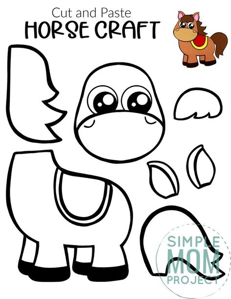 Children Will Love These Free Disney – Coloring Kids - Coloring B88 Letter H Horse Craft Template, Horse Crafts Preschool, Horse Head Template Free Printable, Farm Animal Templates Free Printable, Horse Crafts For Toddlers, Horse Craft Preschool, Horse Craft For Toddlers, Horse Template Free Printable, 4h Crafts