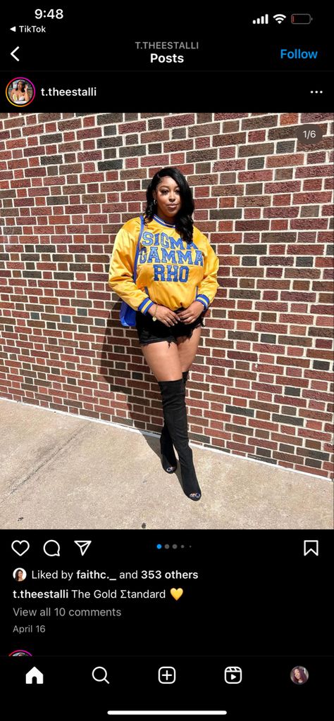 Sigma Gamma Rho Probate Outfits, Sgrho Probate Outfits, Sigma Gamma Rho Outfits, Sgrho Outfits, Sorority Fashion, Pretty Poodles, Divine 9, Sigma Gamma Rho, Howard University