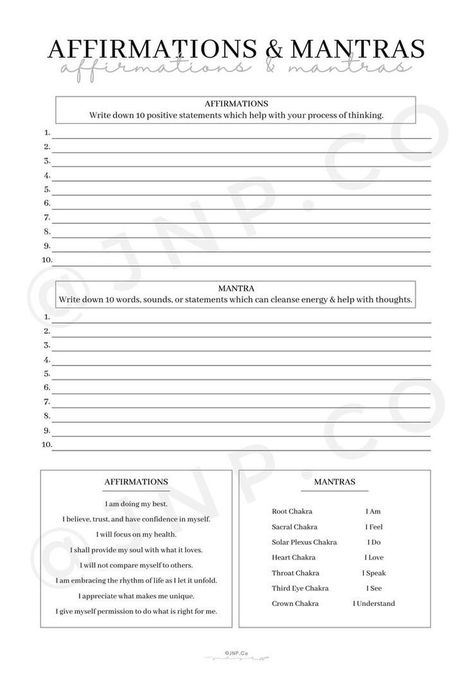 Manifestation Planner Template, Manifesting Journal Template, Manifest Worksheet, Manifest Planner, Manifesting Planner, Manifestation Journal Template, Spiritual Planner, Spiritual Gratitude, Planners Templates