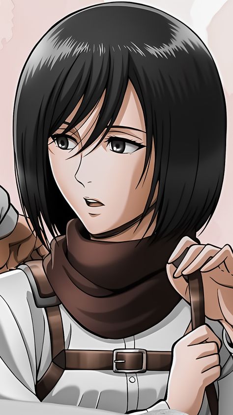 Fate Stay Night Caster, Strong Female Anime Characters, Mikasa Anime, Attack On Titan Series, Attack On Titan Aesthetic, Eren X Mikasa, Aot Characters, Anime Printables, Eren And Mikasa