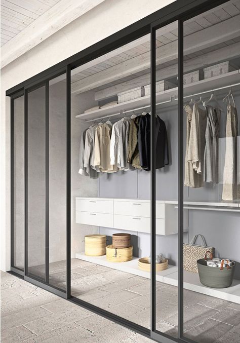 Loft Conversion Wardrobes, Bedroom Turned Closet, Dressing Design, Luxury Closets, Closets Design, Modular Wardrobes, Luxury Closets Design, Closet Layout, Interior Design Per La Casa