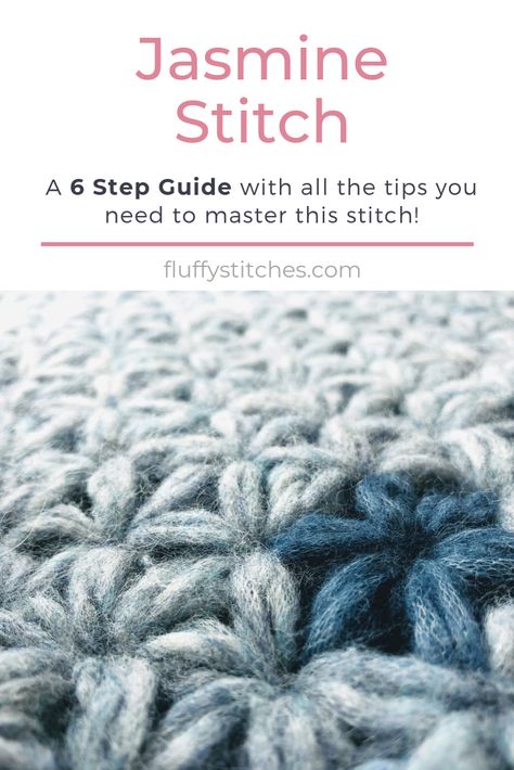 Crochet Puff Stitch, Crochet Stars, Puff Stitch, Scarf Crochet Pattern, Crochet Stitches Tutorial, Crochet Stitches Patterns, Star Stitch, Photo Tutorial, How To Crochet