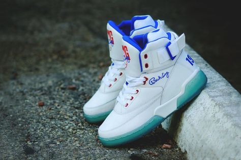 Ewing Athletics 33 Hi “1985 Draft Lottery 30th Anniversary” Ewing Shoes, Ewing Athletics, Swag Shoes, 30th Anniversary, Clothes Horse, Classic Sneakers, Sneaker Brands, Swag Outfits, Shoe Game