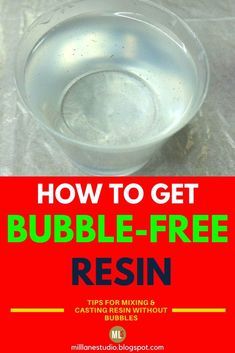 How To Get Bubbles Out Of Resin, How To Fix Sticky Resin, Working With Resin Projects, Glass Art With Resin, How To Pour Resin, How To Work With Resin, Resin Casting Ideas, How To Make Resin Crafts, Resin Tricks