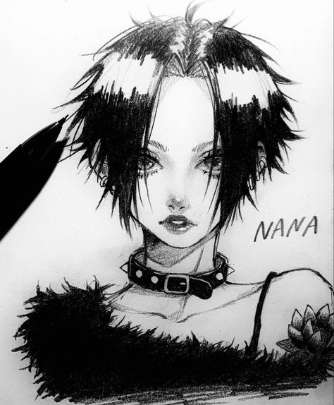 A Drawing, Short Hair, Black And White, Twitter, Hair, White, Black