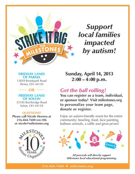 come to our bowling fundraiser april 14, 2013 2-4pm in Solon and Parma, OH Bowling Fundraiser Ideas, Bowling Fundraiser, Benefit Ideas, Bowling Tournament, Auction Fundraiser, Community Events, Social Events, Parma, Bowling