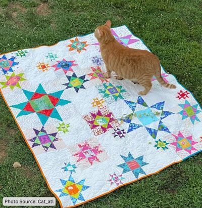 Top 11 Free Ohio Star Quilt Patterns (+6 Bonus Patterns For Sale) Ohio Star Quilt Block Free Pattern, Ohio Star Quilts, Confetti Star Quilt Pattern Free, Ohio Star Quilt Block, Ohio Star Quilt Block Variation, Ohio Star Quilt, Ohio Star, Free Quilt Tutorials, Quilt Blocks Easy