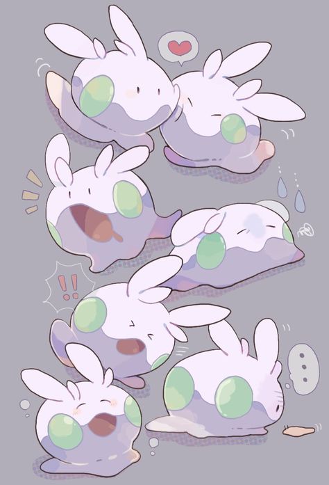 Goomy Pokemon Art, Slime Rancher Art, Pokemon Goomy, Goomy Pokemon, Rock Pokemon, Iris Pokemon, Dragon Type Pokemon, Slime Rancher, Mythical Creatures Fantasy