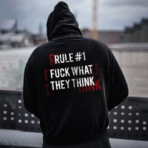 Poker King, Ur Mum, Sarcastic Clothing, Man Rules, Slim Fit Joggers, Graffiti Wallpaper, Pullover Designs, Casual Black, Casual Hoodie