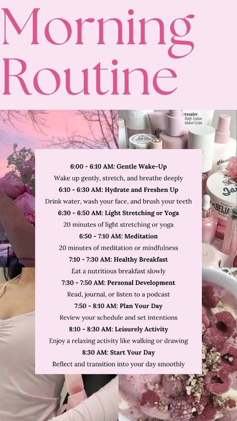 Scheduling Your Day, Successful Women Morning Routine, Million Dollar Morning Routine, Morning Routine Inspiration, Healthy Routines For Women, Planning Techniques, Morning Routine Women, Morning Routine Tips, Morning Routine Aesthetic