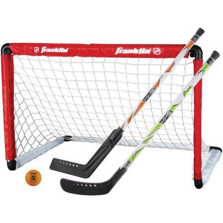 Franklin Sports Insta-Set Hockey Goal, 2 Sticks, and Ball Set, White Hockey Goal, Hockey Goals, Youth Hockey, Street Hockey, Hockey Clothes, Hockey Game, Air Hockey, Hockey Goalie, Hockey Equipment