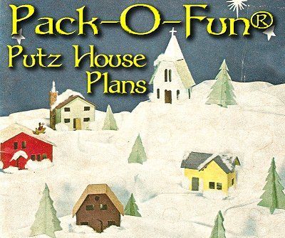 Putz House, House Template, Christmas Village Houses, Glitter Houses, Cardboard House, Putz Houses, Christmas Villages, Miniature Christmas, Paper Houses