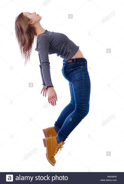 Woman Floating Person Floating In Air Flipping Off Reference, Mid Air Poses Reference, Floating Woman Reference, Person Flying Reference, Girl Floating In Air, Levitating Pose Reference Drawing, Levitating Pose Reference, Person Floating Reference, Levitating Pose