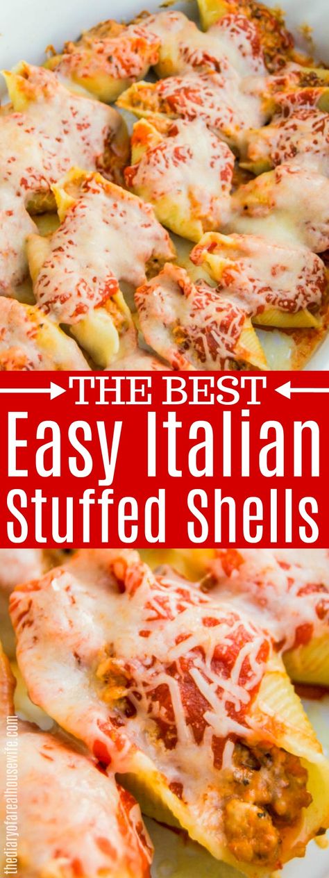 Stuffed Shells With Cream Cheese Recipe, Stuffed Shells Cream Cheese, Large Pasta Shells Stuffed, Stuffed Shells With Cream Cheese, Cream Cheese Stuffed Shells, Italian Sausage Stuffed Shells, Jumbo Shell Recipes, Stuff Shells, Italian Stuffed Shells