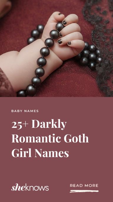 Pin It! Demonic Names Female, Goth Names Girl, Goth Nicknames, Gothic Female Names, Goth Girl Names, Girl Baby Names List, Evil Names Female, Witchy Baby Names, Gothic Girl Names