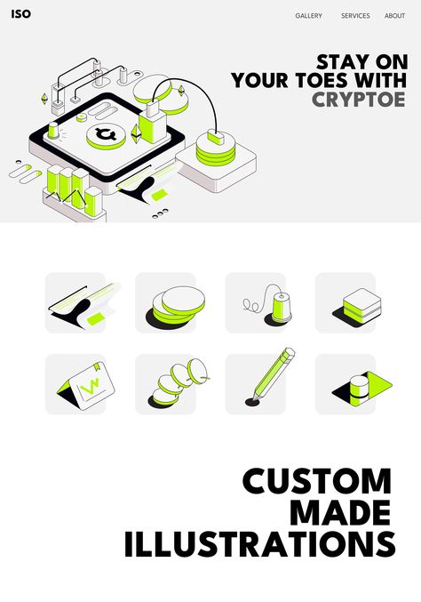 CRYPTO THEMED | Illustration Pack :: Behance Music App Design, Presentation Slides Design, Slides Design, Graphic Design Illustration Adobe Illustrator, Isometric Design, Isometric Illustration, Illustration Adobe Illustrator, Typography Graphic, Design Visual