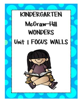 These are focus walls for Unit 1 of the Kindergarten Wonders series. These are… Focus Walls, Mcgraw Hill Wonders, Kindergarten Units, Reading Wonders, Focus Wall, Teacher Store, Teachers Pay Teachers, Bulletin Boards, Educational Resources