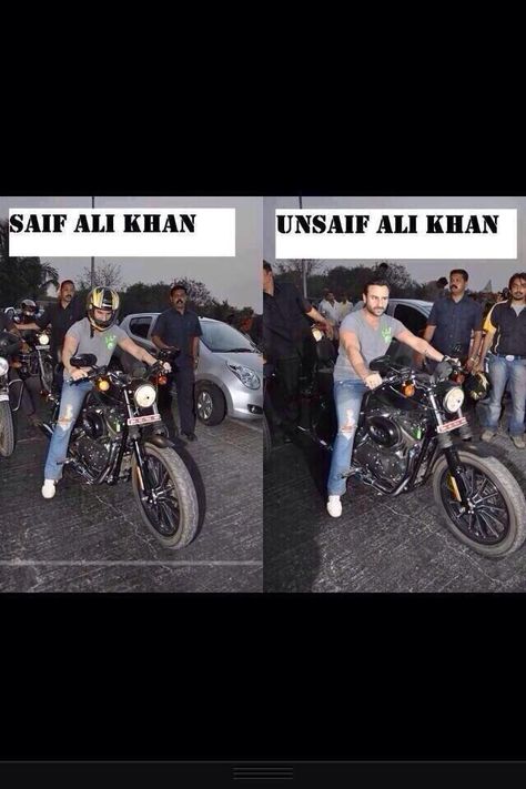 UnSaif Ali Khan hehehe Desi Problems, Memes Girl, Cant Stop Laughing, Indian Memes, New Funny Memes, Indian Jokes, Bollywood Memes, Desi Jokes, Bollywood Funny